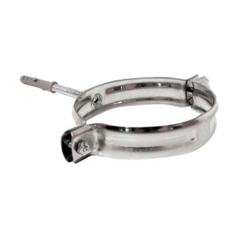 COLLARE INOX PER TUBI FUMO- Diam. 25- DH- pezzi 1