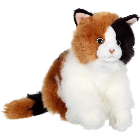 Peluche - Gipsy Toys - Chat mimiz - 28cm - Tricolore (1/5)