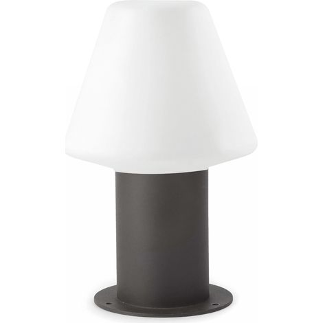 Faro Mistu Lámpara de pedestal para exterior gris oscuro, 1x E27 IP44 (1/2)