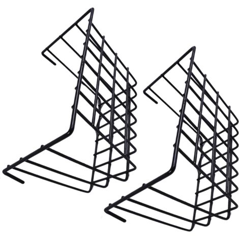 Paniers suspendus en filet, étagères suspendues en filet, crochets pour étagères en filet, crochets pour étagères, panneaux perforés pour magasins et supermarchés (1/3)