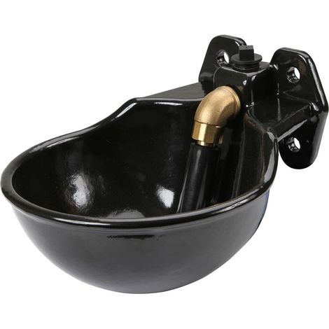 Kerbl Tränke G51 schwarz, 1,7 Liter Guss (1/3)