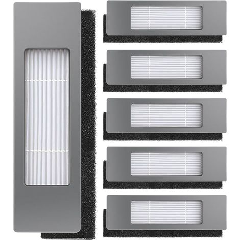 Filtres de Rechange pour ECOVACS Deebot Ozmo T8 T8+ T8 Aivi T8 AIVI+ T8 Max T9+ T5 N8+ / N8+ N8 Pro N8 Pro + / N8 Pro+ N10 + N7 OZMO 920 950 pour Yeedi Vac 2 Pro Vac Max Station Aspirateurs (1/5)
