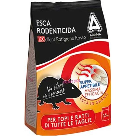 esca topicida 'ratibrom 5.0 grano' 1,5 kg