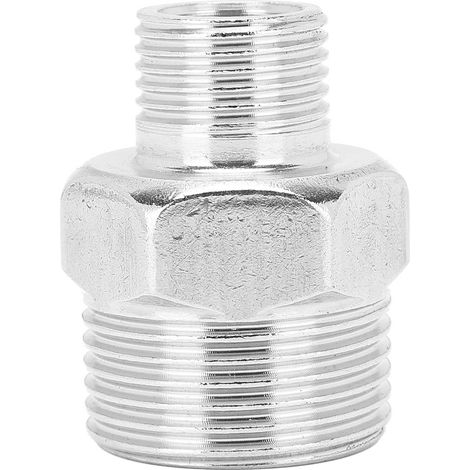 Adattatore filettato a tenuta stagna – connettore per tubo flessibile – filettatura maschio G1/2 – accessori per impianti idraulici/gas/aria compressa