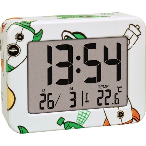 TFA Dostmann 60.2044.42 à quartz Réveil multicolore Heures de réveil 1 Y198113 (1/5)
