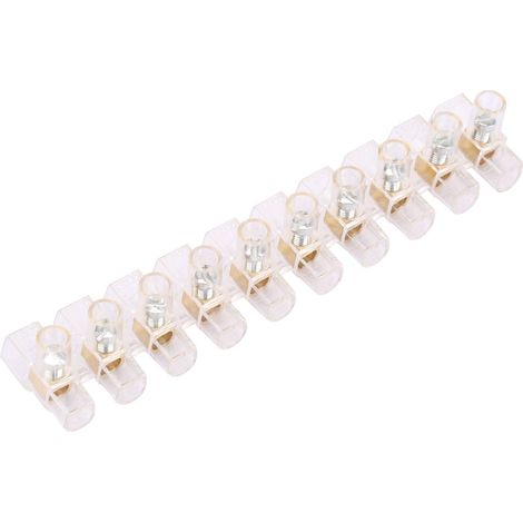 1pcs Barrier Screw Connector Strip Terminal Blocks Electrical Wire Terminal Connector(BH25-10P) (1/5)