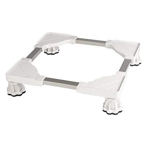 Xavax Base blanca ajustable para lavadora y secadora