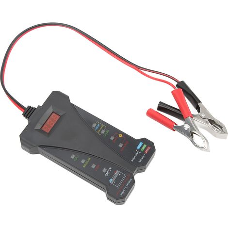 Testeur de capacité de batterie 12V - Analyseur de système de charge à interface unique - Outil de diagnostic et scanner de charge (1/5)