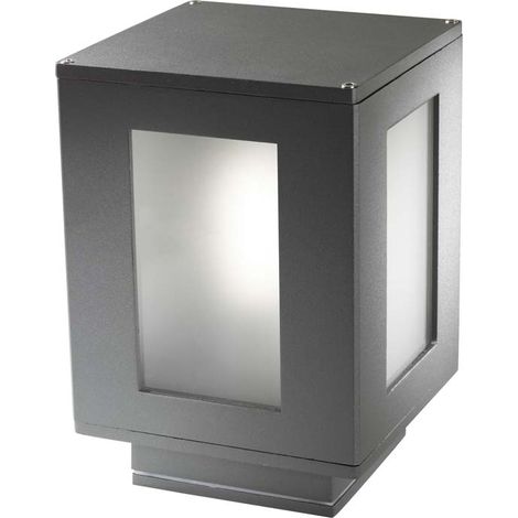Baliza Ip44 Alfil E27 23W Gris Urbano (1/4)