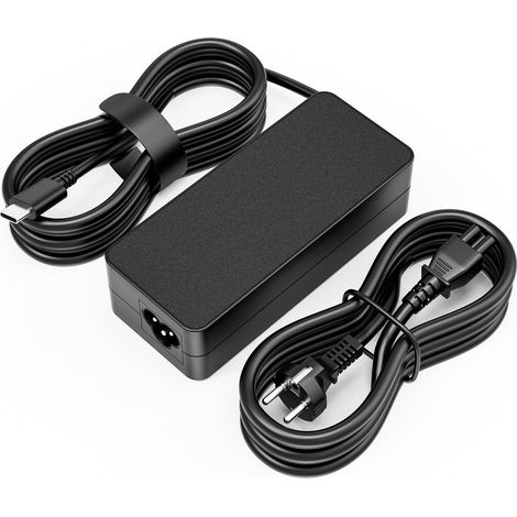 Adaptateur 100W USB-C 20V 5A pour PC Portable Câble AC1,2m DC1,8m (1/5)