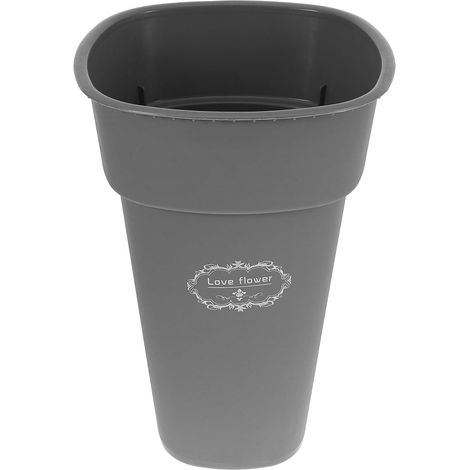 Porte-parapluies en plastique, support pour parapluies d'entrée, cannes autoportantes, porte-cannes, grand vase à fleurs (1/5)
