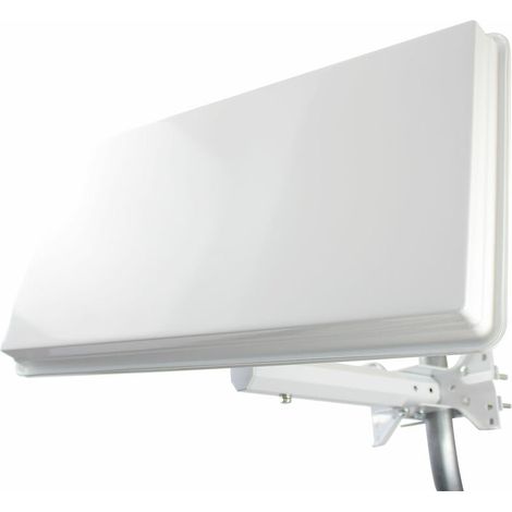 Antenne satellite plate SEDEA 769921 Gain 33,7 dB Fréquence d'entrée 10,7 à 12,75 GHz Polarisation double (Horizontale et Verticale) (1/4)