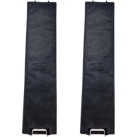 Filtre à Charbon Actif Pour Miele DKF 13-1, Filtre Anti-Odeurs Avec Charbon Actif, Filtre à Charbon Actif De Remplacement Pour Hotte Aspirante DA3366 DA3466 DA3496 DA3XXX (2 pièces) (1/5)