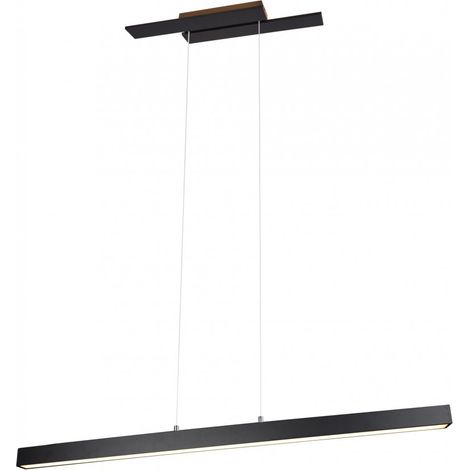 Suspension Moderne Double Luminaire Led Belfast Anthracite Trio Lighting (1/5)