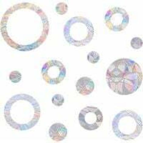 24pcs Autocollants de Fenêtre Anti-Collision Translucides Stickers Anti Collision Oiseaux Statique Stickers Vitres Fenetres Oiseaux Autocollants d'Alerte Anti-Collision pour Fenêtre et Porte en Verre (1/5)