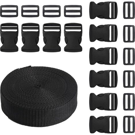 Sangle 30mm Snap Boucle Extension Sangle Clip pour Sac À Dos DIY Artisanat Collier De Chien Bracelet (1/5)