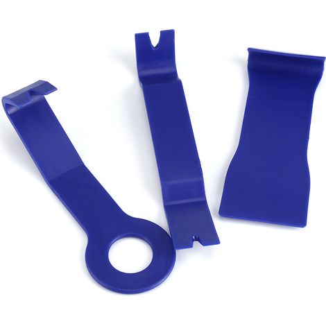 Kit 7 pièces démontage garniture auto, outils ouvre-porte radio tableau de bord, extracteur intérieur voiture, levier plastique, accessoire (1/5)
