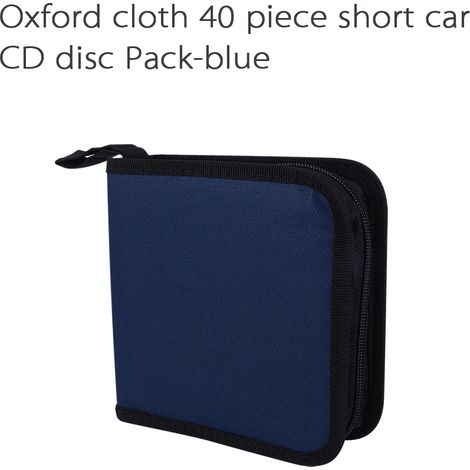 Étui de transport 40 CD DVD avec fermeture à glissière pour DJ et musiciens (1/2)