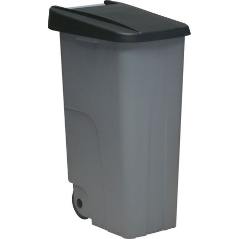 Denox Conteneur Eco, 110 L, noir Polypropylène, Unique