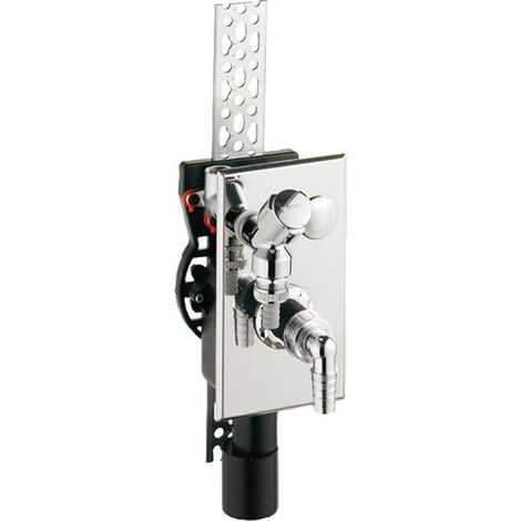 PE Unterputz-Siphon UP-Siphon senkrecht DN40/50 Geräteventil