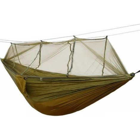 Hamac avec moustiquaire - vert (1/2)