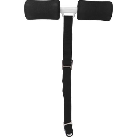 Barre Abdos Fitness Gainage Abdominale Entraînement Sportif À Domicile Équipement Exercice Noir (1/5)