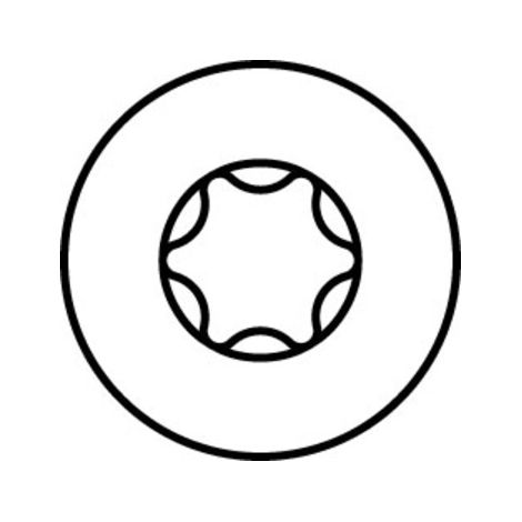 HECO-TOPIX-plus Beschlagschraube 3,5 x 50, Senkkopf mit Frästaschen, T-Drive, Vollgewinde, verzinkt blau, A3K 500 Stk (1/4)