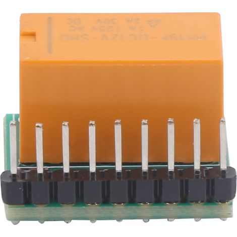 Module de relais inverseur bipolaire DPDT ultra-compact à réglage automatique DR21A01DC12V (1/5)