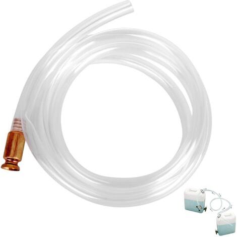 Siphon Tuyau 2M Flexible d'aspiration Moderne Tuyau Siphonnage, Anti-statique PVC Gaz tuyau Siphon Carburan pour Transfert Eau Essence Diesel Gaz Carburant Liquide (1/5)