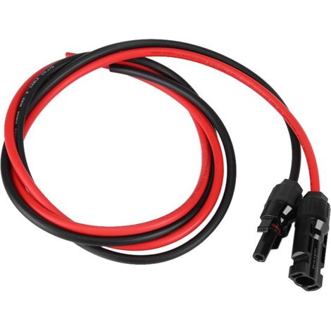 Connecteurs, Câbles Solaire PV 2.5mm avec Connecteurs Mâle et Femelle pour Panneaux Solaires (1/5)