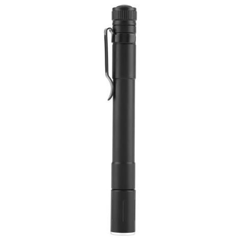 Lampe de poche LED haute puissance en alliage d'aluminium, lampe torche de Camping en plein air, 3 niveaux, noir