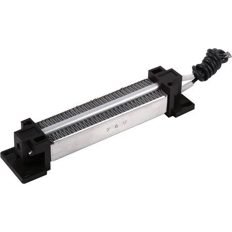 Elemento calefactor cerámico aislado PTC, 200 W, 24 V CA/CC. (1/3)