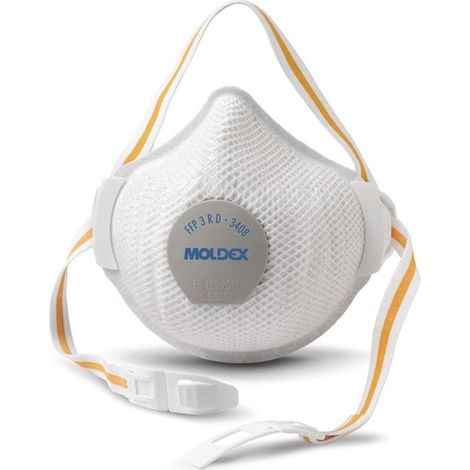 MOLDEX Masque de protection respiratoire Air Plus ProValve 340801 FFP3 / V R D 5 pièces ( 4000370791 ) (1/5)