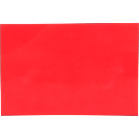 Tapis perforé en cuir rouge, 15 cm de long et 10 cm de large, silencieux, résistant aux déchirures, tapis perforé pour travaux manuels, adapté à la découpe à la main et au bricolage. (1/5)