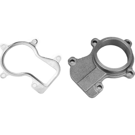 2,5-Zoll-Turboflansch-V-Band-Krümmerdichtung für Cummins Holset WH1C HX35W HX40, Edelstahl-Auspuffflansch kompatibel mit Downpipe. (1/5)