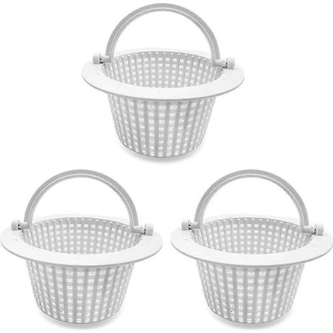 Ersatz-Poolskimmerkorb mit Griff, 3er-Pack (1/5)