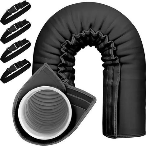 Manchon d'Isolation pour Tuyau de Climatisation Portable 5 et 5,9 Pouces, Gaine Isolante pour Climat PIECE DETACHEE GENIE THERMIQUE (1/5)