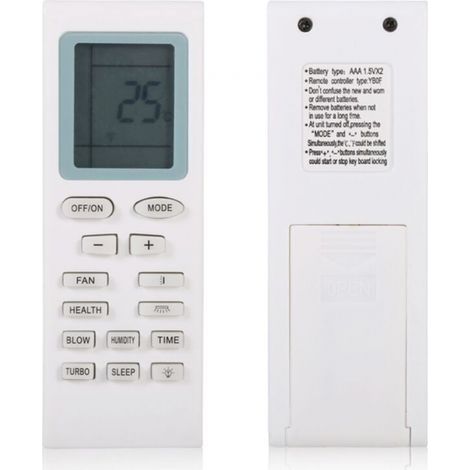 Gree YBOF Nouveau contrleur universel de remplacement de télécommande de climatiseur élégant pour (1/5)