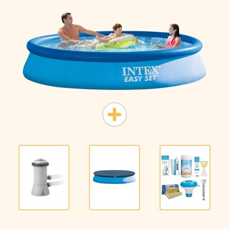 Intex Piscine Easy Set Ronde - 366x76 cm - 4-pièces  S22412 (1/5)