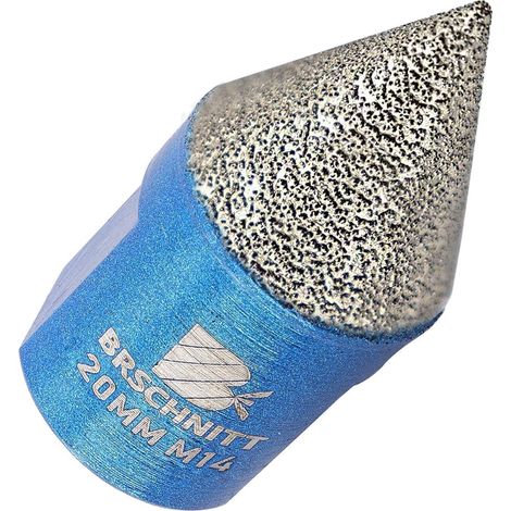 Fasenbohrer Diamant 20mm M14 Gewinde Fliesen Porzellan 1 0-20mm (1/5)