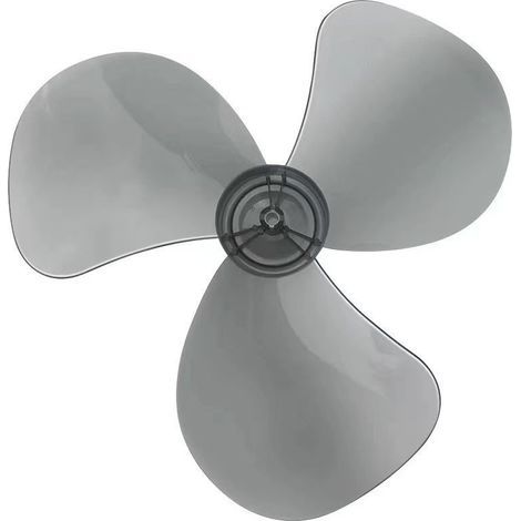 Pale Ventilateur Universelle – 400 mm / 35 cm – Grise – Remplacement Standard – Compatible Multi-Marques (1/4)