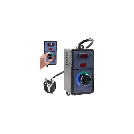 Régulateur de vitesse, AC 220 V, 15 A, 4000 W, régulateur de tension électronique avec protection contre les surcharges, pour moteur et meuleuse d'angle (1/5)