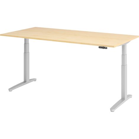 bümö Schreibtisch elektrisch XBHM Rechteck: 200 x 100 cm Ahorn (1/5)