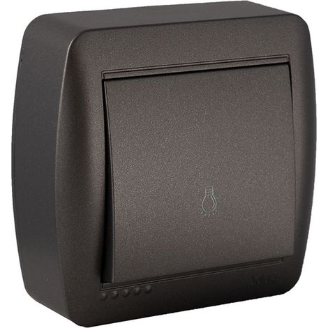 Flächenleuchte-Drucktaster 10A 250V Wandserie