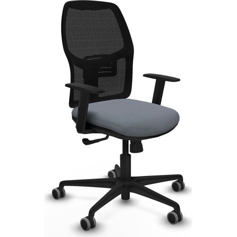 Silla de oficina piqueras y crespo Alfera negro espuma alta densidad (1/2)