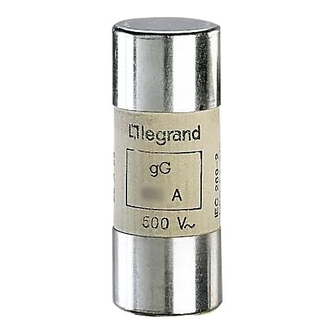 Legrand 15597 Industrielle zylindrische Patrone TypgG 22x58mm mit Schlagbolzen - 125A (1/2)