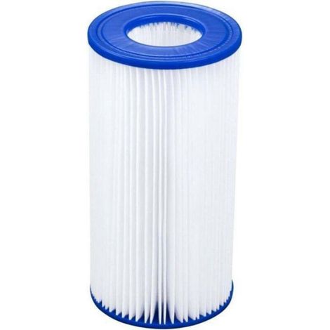Filtre de piscine réutilisable - - Compatible Type III / A/C - 10,6x20,3 cm - Pour pompes 1 000 et 1 500 gallons (1/4)