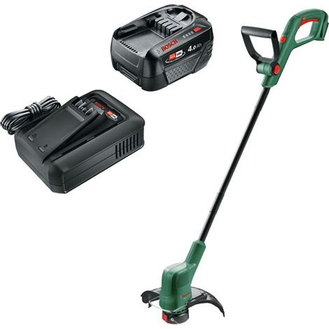 Bosch 06008C1C04 Cordless 18v Grass Trimmer EasyGrassCut + 4AH Battery kit