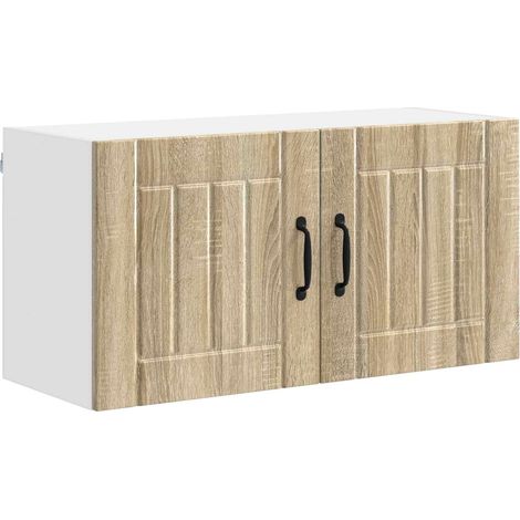 Maison Exclusive - Armario de Pared LUCCA Roble Sonoma 80 x 31 x