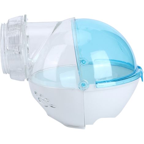 Joli Hamster de 13cm, roue d'exercice en plastique, petit jouet pour animal de compagnie, jeu de Rat (bleu) (1/5)